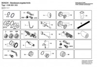 Bosch 1 609 351 028 ---- Plastic Bag Spare Parts